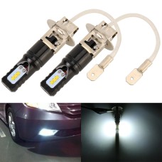 2 PCS H3 DC12V / 4.5W / 6000K / 360LM Car LED Fog Light with 6 CSP Lamp Beads, White Light (Black)