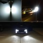 2 PCS H3 DC12V / 4.5W / 6000K / 360LM Car LED Fog Light with 6 CSP Lamp Beads, White Light (Black)