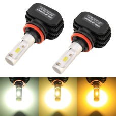 2 PCS X6 H11 / H8 DC9-18V / 18W / 6000K / 1800LM Car LED High Brightness Fog Light, CSP Lamp Beads