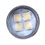 H3 100W 850 LM 7000K 20 SMD-2828-LEDs Car Fog Lights, DC 12-24V(Cool White)