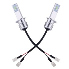 2 PCS H1 72W 1000LM 6000-6500K Super Bright Car Fog Light LED Bulbs, DC 12-24V(Ice Blue Light)