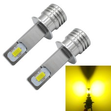 2 PCS H1 72W 1000LM 6000-6500K Super Bright Car Fog Light LED Bulbs, DC 12-24V