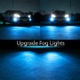 2 PCS H3 72W 1000LM 6000-6500K Super Bright Car Fog Light LED Bulbs, DC 12-24V(Ice Blue Light)