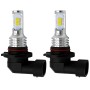 2 PCS 9006 HB4 72W 1000LM 6000-6500K Super Bright White Light Car Fog LED Bulbs, DC 12-24V