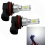 2 PCS H8/H11 72W 1000LM 6000-6500K Super Bright White Light Car Fog LED Bulbs, DC 12-24V