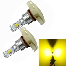 2 PCS H16(EU) 72W 1000LM 6000-6500K Super Bright White Light Car Fog LED Bulbs, DC 12-24V