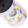 2 PCS H16 30W 350LM 6000K White Light CREE 6 LED Car Fog Light Bulb, DC 12V