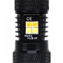 2 PCS 9005/HB3 DC 12V 5W 350LM Auto Car Fog Lights with 16 SMD-3030 LED Bulbs, White + Yellow Light