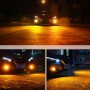 2 PCS 9006/HB4 DC 12V 5W 350LM Auto Car Fog Lights with 16 SMD-3030 LED Bulbs, White + Yellow Light