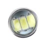 2 PCS H3 4W 250 LM 6000K Car Fog Lights with 18 LEDs SMD-5630 Lamps, DC 10-30V(White Light)