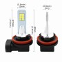 2 PCS H16 DC 12V-24V 12W 700LM Auto Car Fog Lights with 12 SMD-3030 LED Bulbs(White Light)