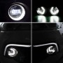 IPHCAR M701 2 PCS DC 12V 15W 6000K(Fog Light) 8000K(Running Light) 1000LM 2 in 1 Fog Light + Daytime Running Light (White Light) 