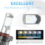 EV10LED-CSP 2 PCS 5202 / 5201 DC 9-30V 9.5W 6000K 900LM Highlight Fog Light Xenon White