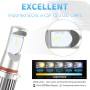 EV10LED-CSP 2 PCS P13W DC 9-30V 9.5W 6000K 900LM Highlight Fog Light Xenon White