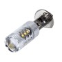 H1 80W 800LM 6000K 16-3535-LEDs Car Fog Lights, DC 12-24V(White Light)