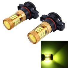 2 ПК H16 10W 1000 LM CAR FOG Lights с 28 SMD-3030 Светодиодными лампами, DC 12V (золотой свет)