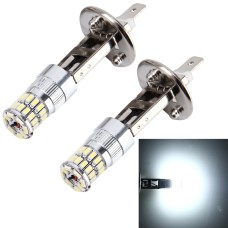 2 PCS H1 5W 450 LM 6000K Car Fog Lights with 38 SMD-3014 LEDs, DC 12V (White Light)