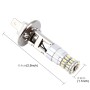 2 PCS H1 5W 450 LM 6000K Car Fog Lights with 38 SMD-3014 LEDs, DC 12V (White Light)