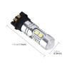 2 PCS PW24W 5W 400 LM 6000K Car Fog Lights with 10 SMD-2835 LEDs, DC 12V (White Light)