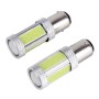 2 PCS 1157 5W 300LM 5000K 6 COB LEDs Car Fog Lights, DC 12V(White Light)