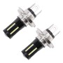 2 PCS H4 DC9-16V / 8.2W(H) 2.7W(L) / 6000K / 655LM Car Auto Fog Light 66LEDs SMD-2016 Lamps