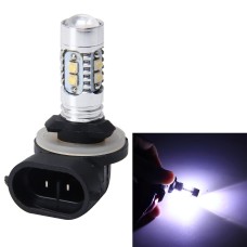 881 50W 350LM 6000K Car Fog Lights with 10 SMD-2828 LED Lamps, DC 12V(White Light)