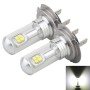 2 PCS  H7 40W 800 LM 6000K 8 CREE LEDs Car Fog Lights, DC 12V(White Light)