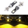 2 PCS H1 DC12V-24V / 12W / 3000K / 800LM 12LEDs SMD-3030 Car LED Fog Light (Yellow Light)