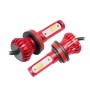 2 PCS YBW5-RED H11 DC9-36V 12W 6000K/-8000K-3000K 2100LM IP68 Car LED Fog Light