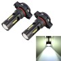 2 PCS H16 DC12V 4.3W 6000K 500LM Car Fog Lights with 12LEDs SMD-2525