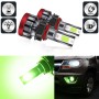 2 PCS EV19 5202 DC9-30V 8W 3000LM IP68 Car Fog Lights (Lime Light)