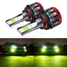 2 ПК EV19 9005 / HB3 DC9-30V 8W 3000LM IP68 CAR FOG FOG Lights (Lime Light)