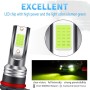 2 PCS EV19 P13W DC9-30V 8W 3000LM IP68 Car Fog Lights (Lime Light)