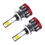 2 PCS EV19 880 / 881 DC9-30V 30W 3000LM 3000K IP68 Car Fog Lights (Gold Light)