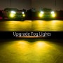 2 PCS EV19 5202 DC9-30V 30W 3000LM 3000K IP68 Car Fog Lights (Gold Light)