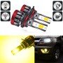 2 PCS EV19 9006 / HB4 DC9-30V 30W 3000LM 3000K IP68 Car Fog Lights (Gold Light)