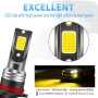 2 PCS EV19 P13W DC9-30V 30W 3000LM 3000K IP68 Car Fog Lights (Gold Light)