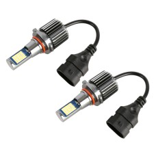 9005 2 PCS DC12-24V / 10.5W Car Fog Lights with 24LEDs SMD-3030 & Constant Current, Box Packaging(White Light)