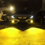 9005 2 PCS DC12-24V / 10.5W Car Fog Lights with 24LEDs SMD-3030 & Constant Current, Box Packaging(Gold Light)