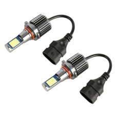 9005 2 PCS DC12-24V / 10.5W Car Fog Lights with 24LEDs SMD-3030 & Constant Current, Box Packaging(Lime Light)