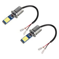 H3 2 PCS DC12-24V / 10.5W Car Fog Lights with 24LEDs SMD-3030 & Constant Current, Box Packaging(Gold Light)