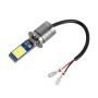 H3 2 PCS DC12-24V / 10.5W Car Fog Lights with 24LEDs SMD-3030 & Constant Current, Box Packaging(Gold Light)