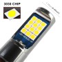 H3 2 PCS DC12-24V / 10.5W Car Fog Lights with 24LEDs SMD-3030 & Constant Current, Box Packaging(Gold Light)