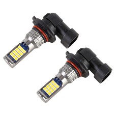 9005 2 PCS DC12-24V / 8.6W Car Fog Lights with 24LEDs SMD-3030 & Constant Current, Bag Packagin(Gold Light)