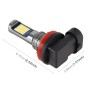 H11 / H8 2 PCS DC12-24V / 8.6W Car Fog Lights with 24LEDs SMD-3030 & Constant Current, Bag Packagin(Gold Light)