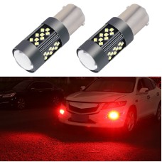 1 Pair 1156 12V 7W Continuous Car LED Fog Light(Red Light)