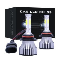 2 PCS X15 9012 DC 9-32V 26W 6500K 8000LM IP68 Car LED Headlight Lamps / Fog Light