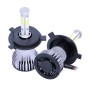 2 PCS X15 H4 DC 9-32V 26W 6500K 8000LM IP68 Car LED Headlight Lamps / Fog Light