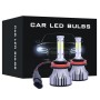 2 PCS X15 H8 / H9 / H11 DC 9-32V 26W 6500K 8000LM IP68 Car LED Headlight Lamps / Fog Light