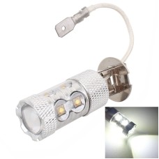 H3 50W 750LM 6500K White Light 10-3535-LEDs Car Foglight, Constant Current, DC12-24V